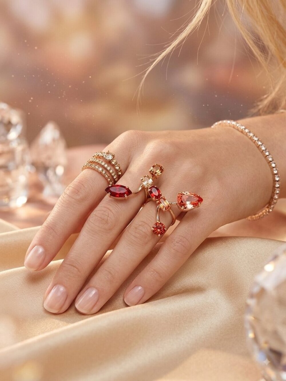 AUTHENTIC Swarovski Ring
